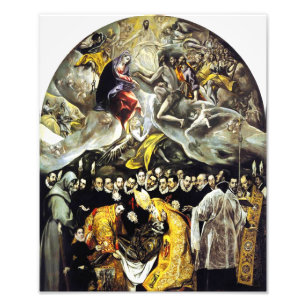 Impression Photo Enterrement d'El Greco du compte de la copie