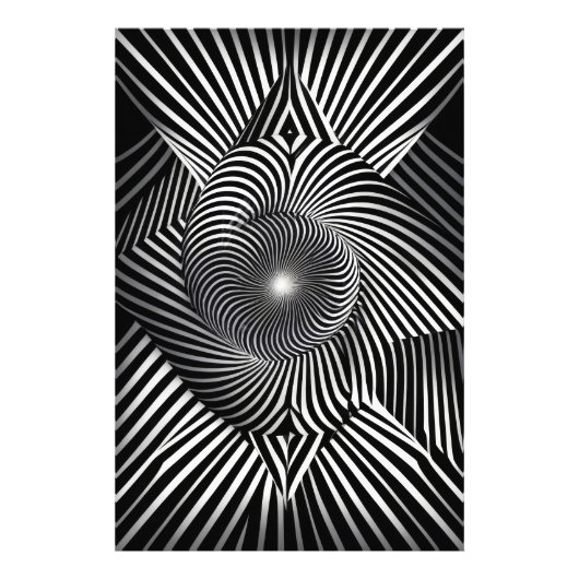 Impression Photo Entre les lignes et les dimensions (Devant)
