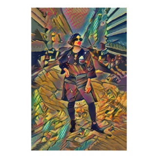 Impression Photo Entre Trenes