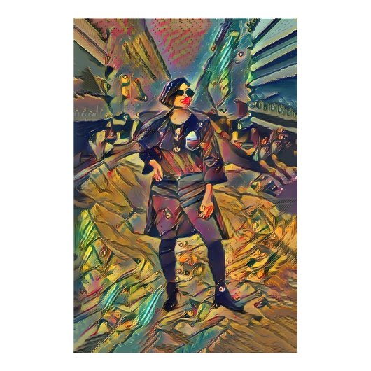 Impression Photo Entre Trenes (Devant)