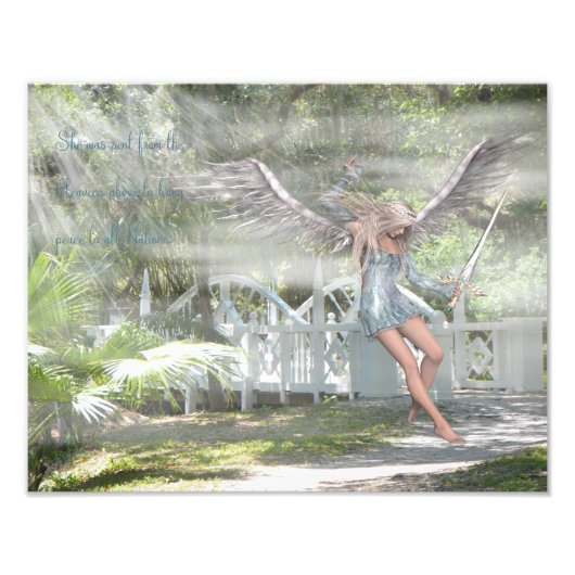 Impression Photo Envoyé du ciel (Devant)