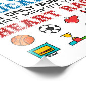 Impression Photo EP Teacher Phys Ed Gym Coach Race cardiaque (Coin)