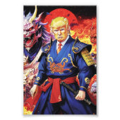 Impression Photo Epic Trump Samurai Anime (Devant)