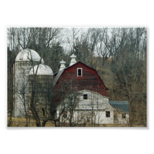 Impression Photo Épreuve photographique cachée de la grange 7x5