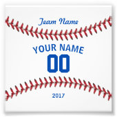 Impression Photo Équipe de baseball Sport (Devant)