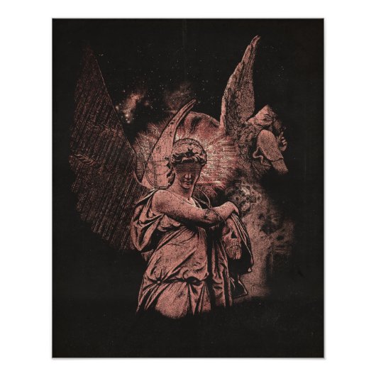 Impression Photo Erreur divine - Techno-Goth Streetwear Design (Devant)