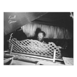 Impression Photo Erroll Garner, pianiste de jazz