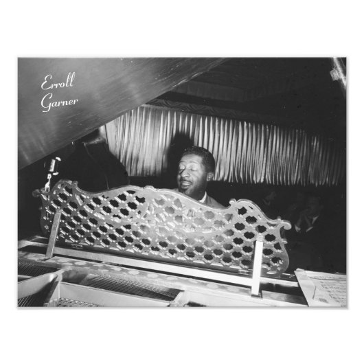 Impression Photo Erroll Garner, pianiste de jazz (Devant)