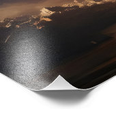 Impression Photo Éruption volcanique (Coin)