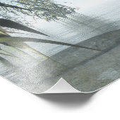 Impression Photo Escaliers Zen vers l'horizon (Coin)