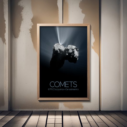 Impression Photo Espace Extérieur, Système Solaire, Cosmos, Comètes