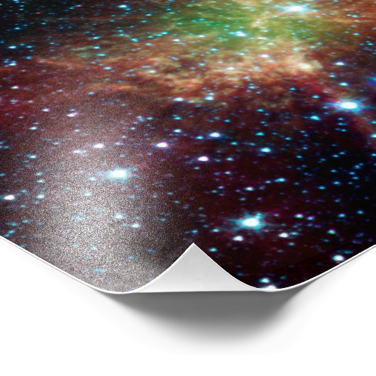 Impression Photo Espace infrarouge Dumbbell Nebula (Coin)