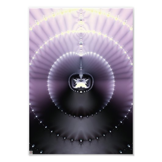 Impression Photo Espace Violet (Devant)