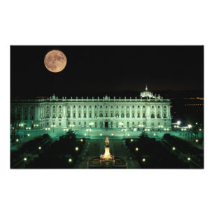 Impression Photo Espagne, Madrid, Palais Royal et Plaza de