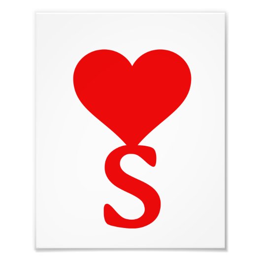 Impression Photo Est-ce la Saint-Valentin ? (Devant)