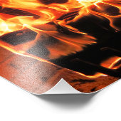 Impression Photo Esta chimenea casi da calor (Coin)