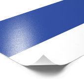 Impression Photo Etat d'Israël Drapeau, Étoile de David Juifs (Coin)