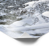 Impression Photo États-Unis, Oregon, comté de Clackamas. Neige fraî (Coin)