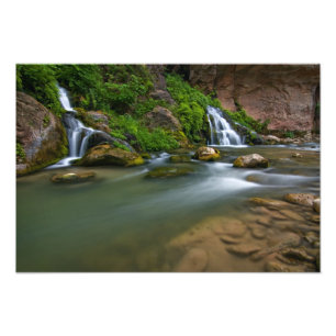 Impression Photo États-Unis, Utah, parc national de Zion. La Virgin