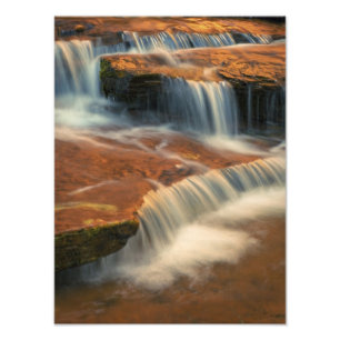 Impression Photo États-Unis, Utah, parc national de Zion. Scénique 