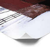 Impression Photo États-Unis, Virginie, Fairfax Comté, Barn et Maple (Coin)