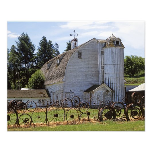 Impression Photo États-Unis, Washington, Pullman, Grange (Devant)