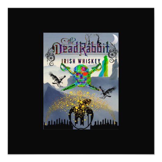Impression Photo Eternel esprit "The Dead Rabbit" whiskey (Devant)