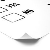 Impression Photo êtes-vous ivres avec un message texte amusant illu (Coin)