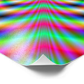 Impression Photo Étoiles psychédéliques en étoiles (Coin)