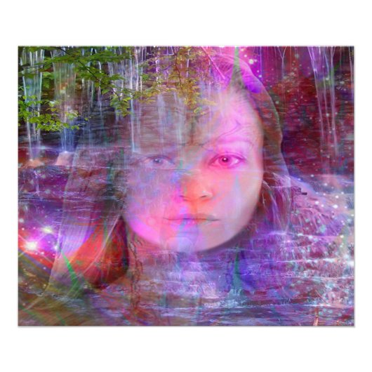 Impression Photo Etoiles sur l'eau (Devant)