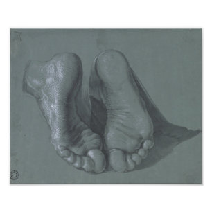 Impression Photo Étude de deux pieds par Albrecht Durer