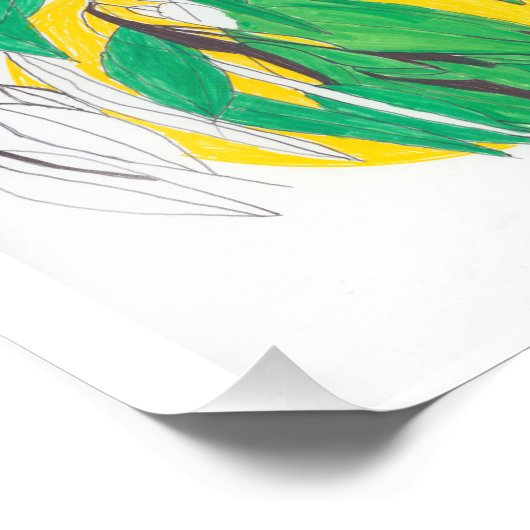 Impression Photo Eucalyptus Leaf Print (Coin)