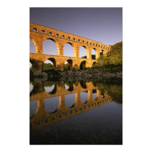 Impression Photo Europe, France, Provence, Gard. Pont du Gard,