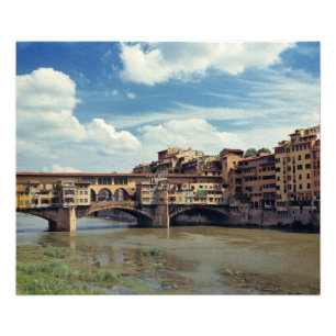 Impression Photo Europe, Italie, Florence. Le Ponte Vecchio