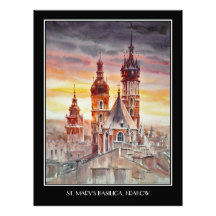 EVE Peint Cracovie, Pologne Vieille Ville