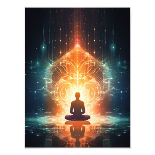 Impression Photo Éveil spirituel inspirant (Devant)