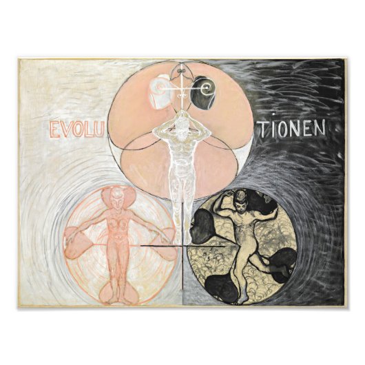 Impression Photo Evolution n° 2 | Hilma af Klint | (Devant)