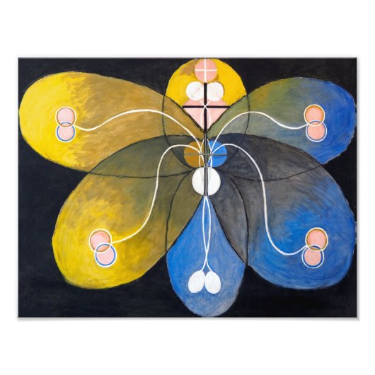 Impression Photo Évolution no 9 | Hilma af Klint | (Devant)