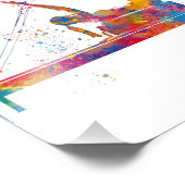 Impression Photo exercice de gymnastique (Coin)