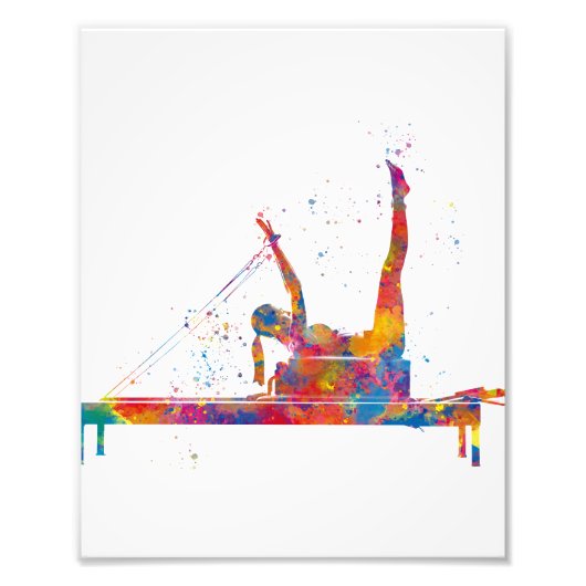 Impression Photo exercice de gymnastique (Devant)