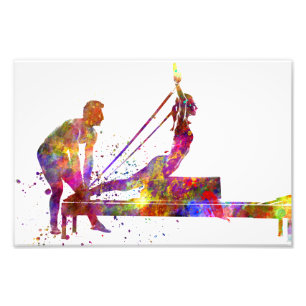 Impression Photo exercice de gymnastique