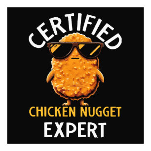 Impression Photo Expert certifié en nugget de poulet