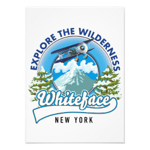 Impression Photo Explorer la nature sauvage, Whiteface New York