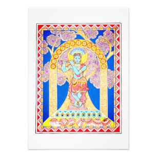 Impression Photo Exposition - Motif Krishna