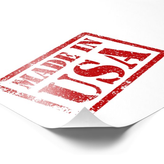 Impression Photo Fabriqué aux Etats-Unis, Fabriqué en Amérique (Coin)