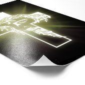 Impression Photo Face de Jésus croisé (Coin)