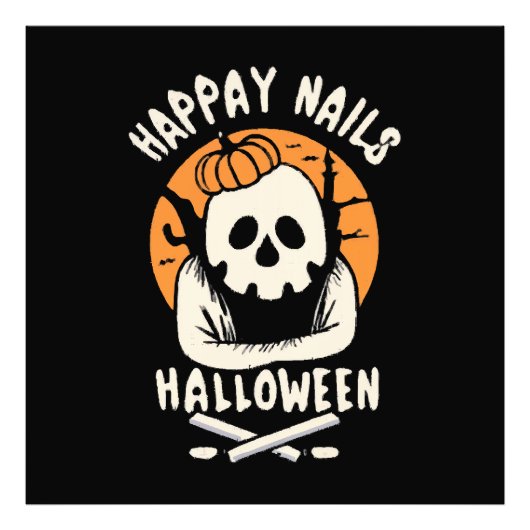 Impression Photo Faire des ongles Bootiful Halloween (Devant)