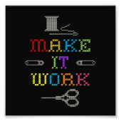 Impression Photo Faire en sorte que ça fonctionne (Devant)