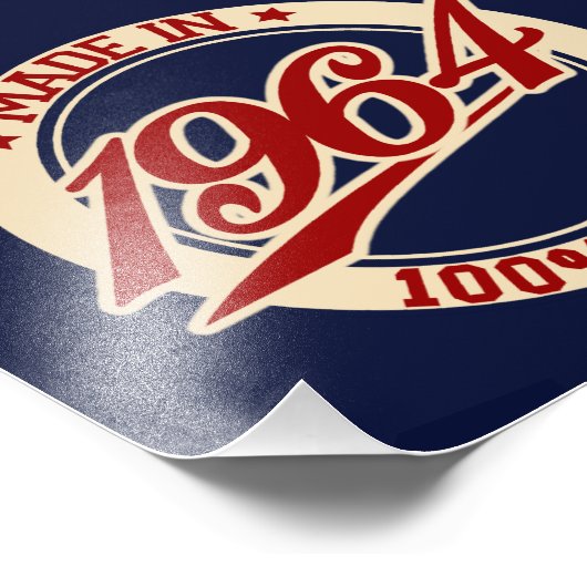 Impression Photo Fait En 1964 (Coin)