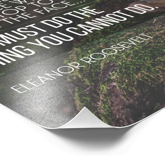 Impression Photo Faites Les Choses Que Vous Ne Pouvez Pas Faire (Coin)